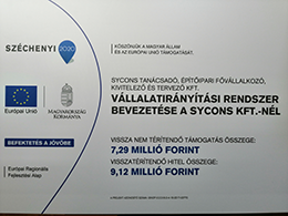 Sycons Kft. Vállalatirányítási rendszer Sycons Kft. Vállalatirányítási rendszer